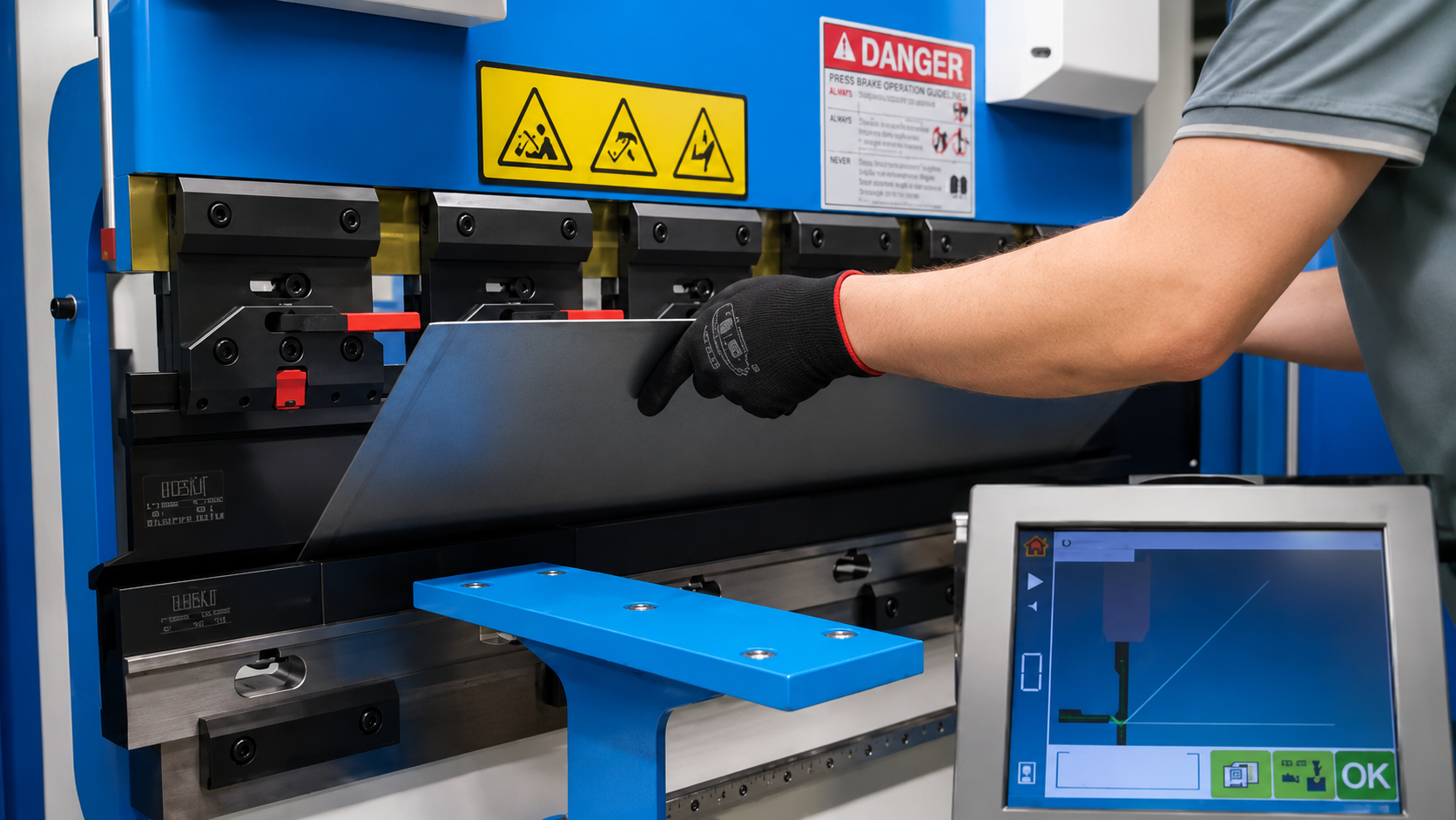 CNC press brake bending Vadodara